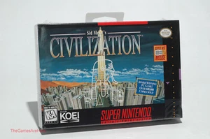 Sid Meier's Civilization - Super Nintendo Entertainment System, Koei 1995 NEU - Bild 1 von 21