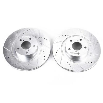 PowerStop Evolution Drilled & Slotted Rotors for 13-16 Scion FR-S Front - Image 1 of 4