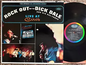 ROCK OUT WITH DICK DALE~LIVE AT CIRO'S~AUTOGRAPHED 1964 ST 2293~CAPITOL~N.MINT - Picture 1 of 6