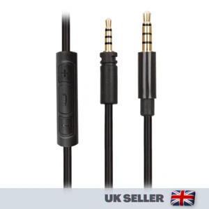 Replacement 1.8m Audio Cable for Sennheiser Momentum (2.0) Headphones with Mic - Picture 1 of 3