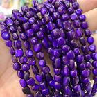 Natural Conch Shell Beads Dye Color Gravel Shape Stone Necklace Bracelet Jewelry
