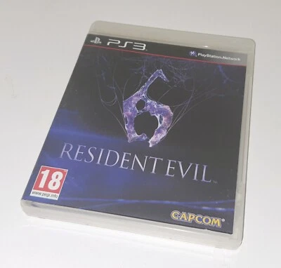 Resident Evil 6 (Sony PlayStation 3, PS3) Game Case Manual - Image 1 of 3