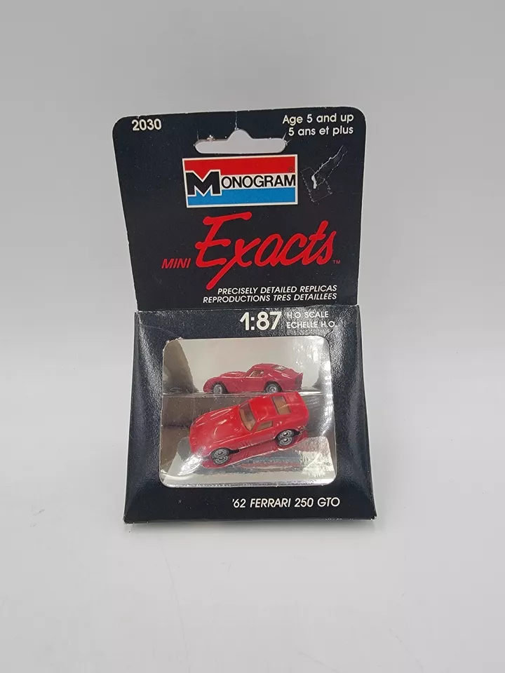 Monogram 2030 Mini Exacts HO '62 Ferrari 250 GTO