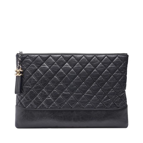 Pochette grande Chanel nera Gabrielle