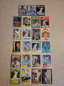 George Brett Single Cards Your Choice