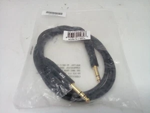 LYX PRO-6ft Premium 1/4inchinch Stereo TRS Phono Cable  Male to Male LYXLCS336YF - Picture 1 of 5