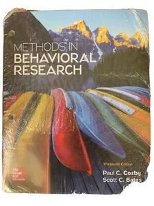 Methoden in der Verhaltensforschung dreizehnte Ausgabe von Paul C.Cozby Scott C.Bates - Bild 1 von 2