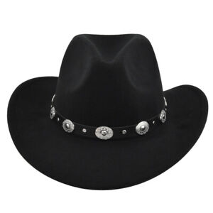 Cowboy hat western Felt Fedora Panama Jazz Cap for men women SOMBRERO VAQUERO