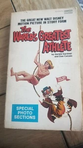 Vtg Walt Disney The Worlds Greatest Athlete PB 1973 - Picture 1 of 2
