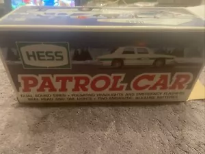 1993 Hess Truck (Patrol Police Car)Brand New In Original Box!! - Picture 1 of 6