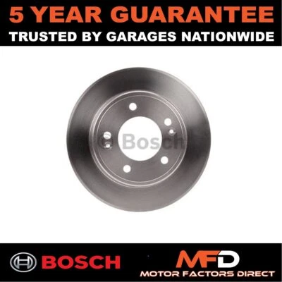 Brake Disc Rear Bosch Fits Hyundai i30 Kia Cee'D Pro + Other Models - Image 1 of 4