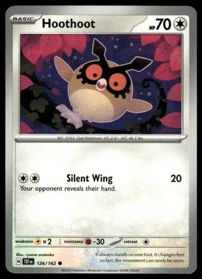 SV05: Temporal Forces #126/162 Hoothoot - Image 1 of 2