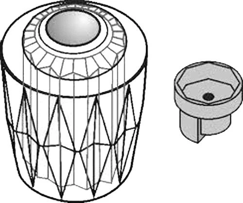 VALLEY GENERIC Valley, Eljer Tub & Shower Handles with Adapter (Pair)