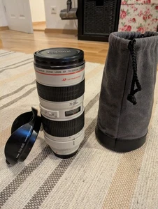 Canon Zoom Lens EF 70-200mm F/2.8L USM Teleobjektiv mit Tragetasche Zubehörpaket - Bild 1 von 7