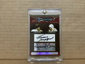 2006 National Treasures Signature Combos Frank Gifford Raymond Berry Auto /24 - Picture 1 of 6