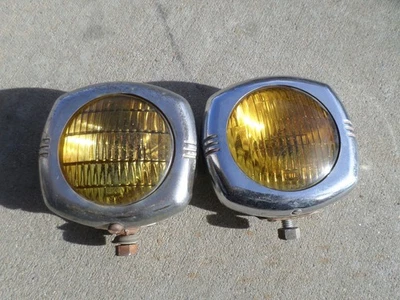 Luces antiniebla vintage Chevy Ford Buick Pontiac Cadillac Dodge Plymouth Nash Olds  Foto 1 de 4