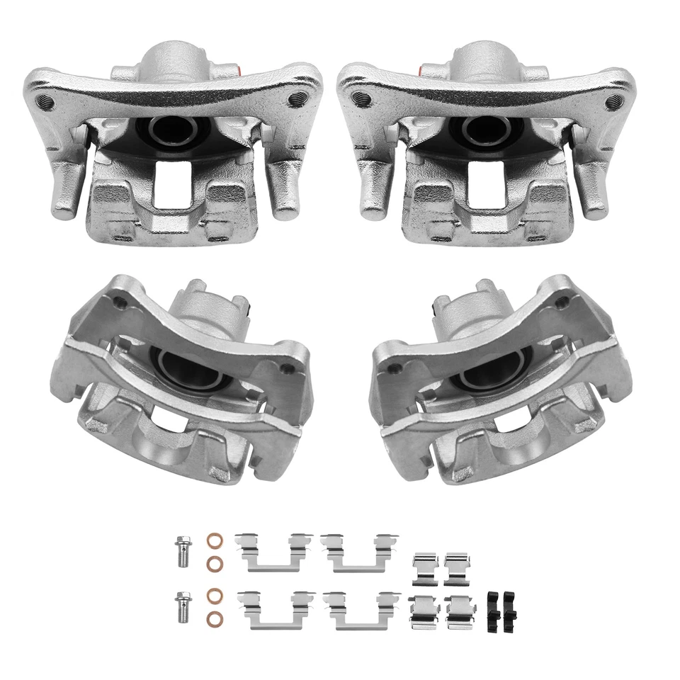 4x Front & Rear Brake Caliper w/ Bracket for Chrysler 200 Sebring Jeep Compass Foto 1 de 4