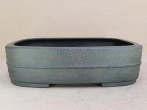 Japanese Bonsai Pot Tokoname AIBA KOYO 15.7"(40cm) Unglazed Rectangle J466 - Picture 1 of 8
