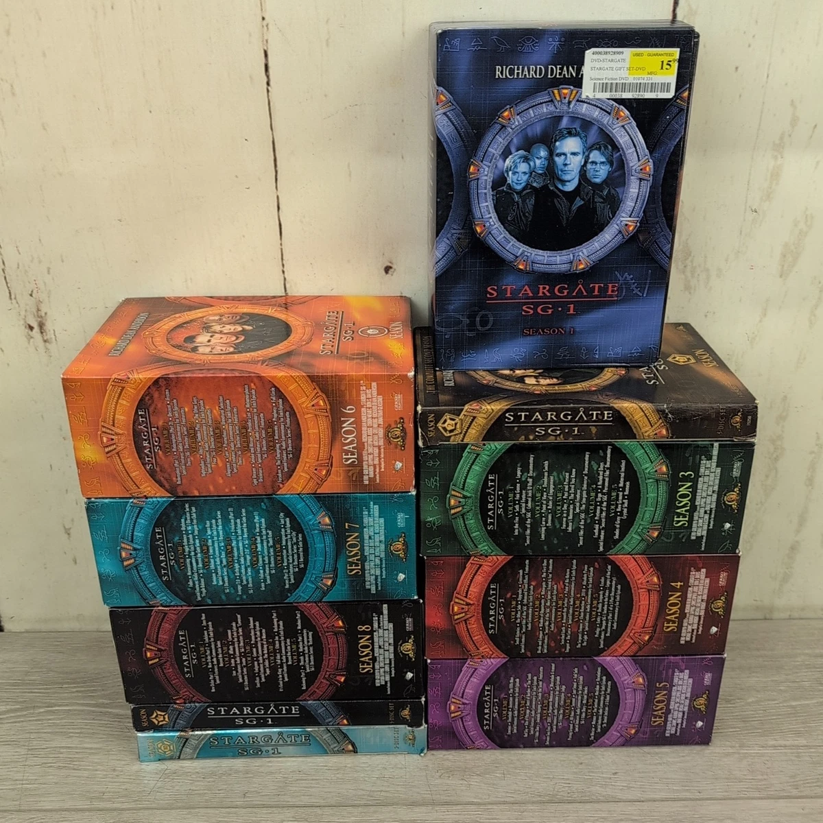 Stargate SG-1 Complete Series Box Set DVDs & Blu-ray Discs for