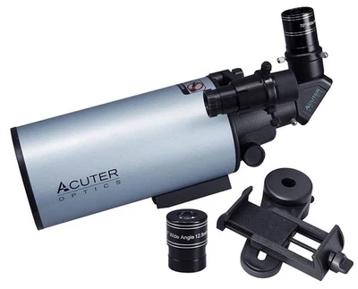 ACUTER VOYAGER MAK80-FAST 80MM (3.15") F/10 MAKSUTOV-CASSEGRAIN TELESCOPE #10985 - Image 1 of 4