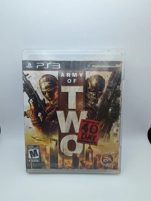 Army of Two: The 40th Day Sony PlayStation 3 Complete in Box Tested Working - Image 1 of 4