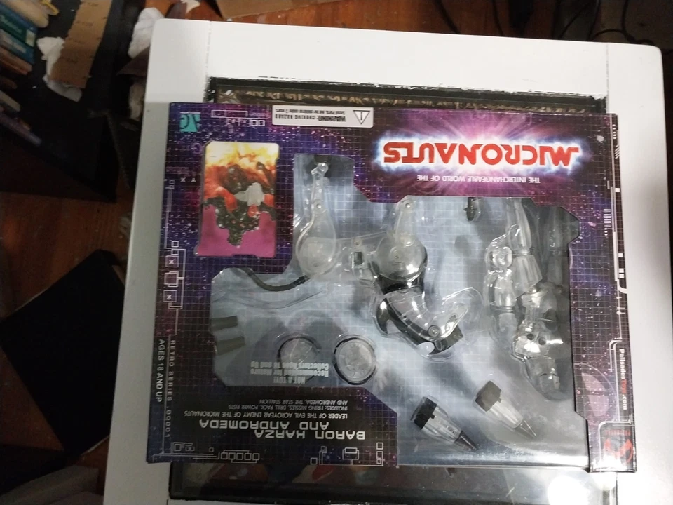 Palisades 2003 Micronauts Clear Baron Karza Andromeda Takara Microman Brand New - Image 1 of 4