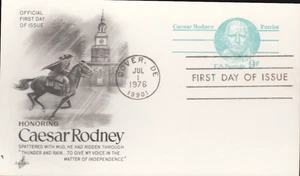 1976 FDC Postkarte - Scott # UX70 - Art Craft Cachet UA - Bild 1 von 1