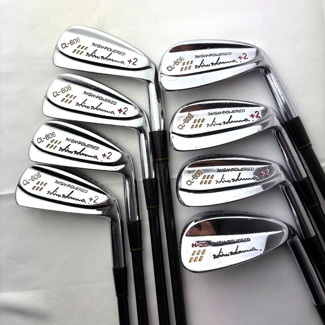 レフティ★ホンマ CL-606 GradeDistance アイアン 10本 稀少 マッスルバック HONMA CL-606 3-11 SW アイアン 10本セット