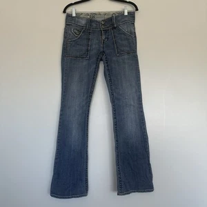 Z. Cavaricci Women's Jeans Size 7 Low Rise Bootcut Flare Vintage Y2k Grunge - Picture 1 of 6