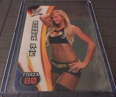 2014 Edibas Lamincards WWE #64 Summer Rae - Image 1 of 2