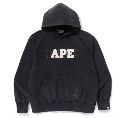 A Bathing Ape Hoodie M Wash Logo Mint Unused Streetwear Japan - Image 1 of 4