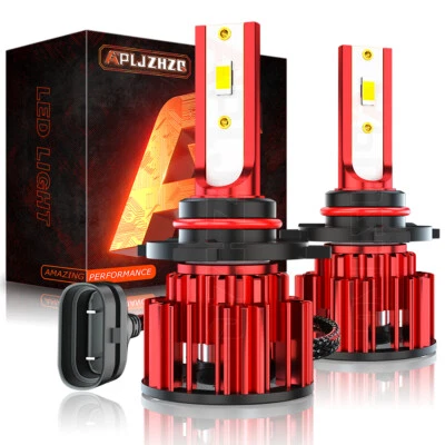 Kit de faros LED 2 bombillas altas/bajas 9005 6500 k blancas para Chrysler 300 2016-2019 Foto 1 de 4