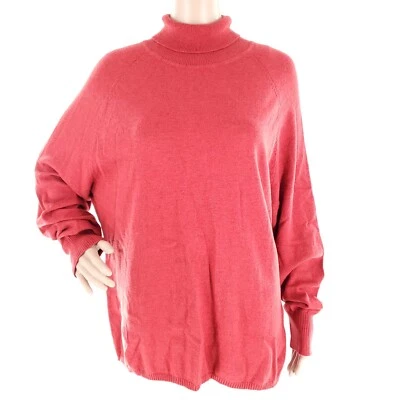 Woolrich Women Sweater Knit Turtlenecks Wool Blend Red Size 2XL - NWOT - Image 1 of 4