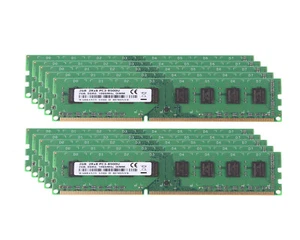 Lot 2GB CPU PC3-8500 2Rx8 DDR3 1066Mhz 240PIN Desktop Memory DIMM RAM for Intel - Picture 1 of 12