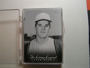 2012 Leaf The Living Legend Pete Rose Set 1 thru 50. nm/mt