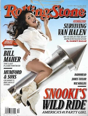 Rolling Stone Magazine Snooki Wiz Khalifa Van Halen Bill Maher Mumford and Sons Foto 1 de 4