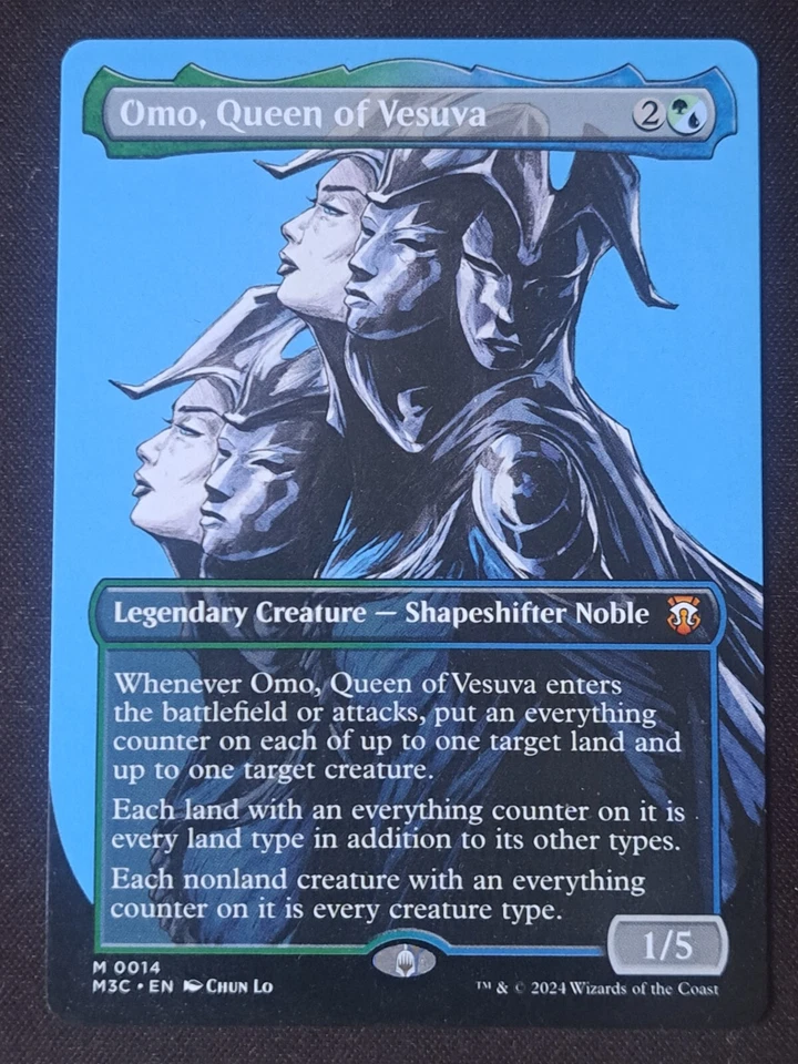 Omo, Queen of Vesuva (full alt art) - MTG Commander: Modern Horizons 3 XM3C (EX) - Imagen 1 de 1