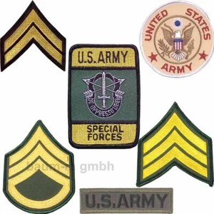 Aufnäher U.S. A R M Y o. United States  Abzeichen Patches Modelle bestickt - Bild 1 von 15