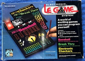 Vintage 1980 Electronic Le Game The Game You Program Yourself STEM Open Box/ New - Picture 1 of 9