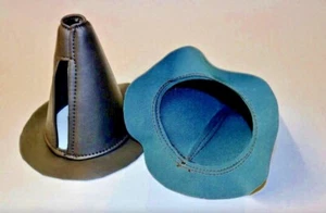 Pair of Black Vinyl Aeronca Style 7 Series, BOOT-Control Stick Socket - Bild 1 von 1