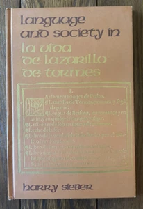 Language and Society in La Vida 1978 Harry Sieber English & Spanish Hardcover - Imagen 1 de 10