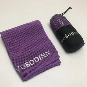 "Toallas de enfriamiento FavoBodinn 2 X alivio 40"" X 12"" púrpura ultra ligero gimnasio de yoga - Imagen 1 de 12