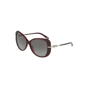 AUTHENTISCHE Tiffany & Co. Damen Sonnenbrille, rote, graue Gläser, 4126B - Bild 1 von 2