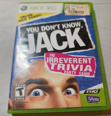 You Don't Know Jack (Microsoft Xbox 360, 2011) With Manual Near Mint condition - Image 1 of 4