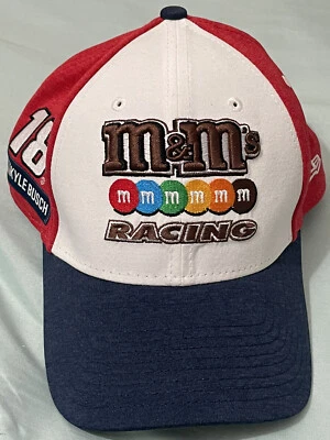Gorra ajustada New Era M&M Racing Kyle Busch #18 NASCAR - ¡Excelente estado! Foto 1 de 4