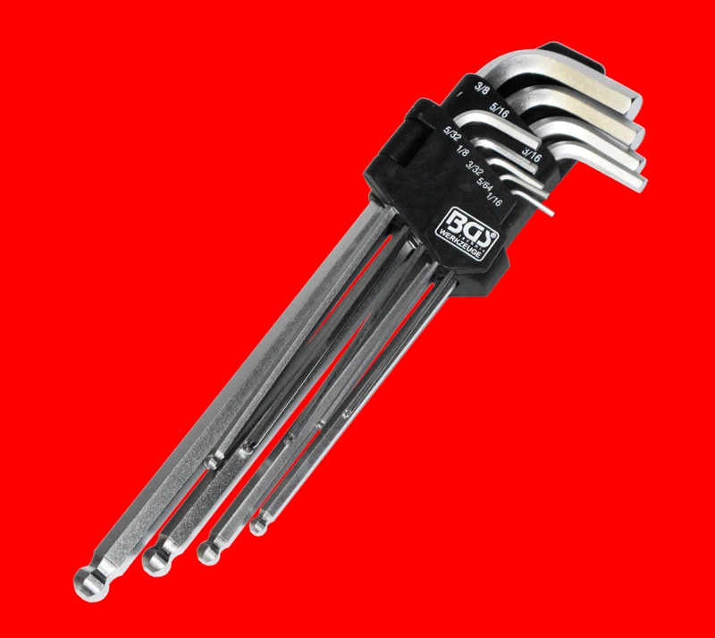 Zoll Innensechskant Winkel Schlüssel Harley Werkzeug Für Inbus Schraube BGS 799 - Bild 1 von 1