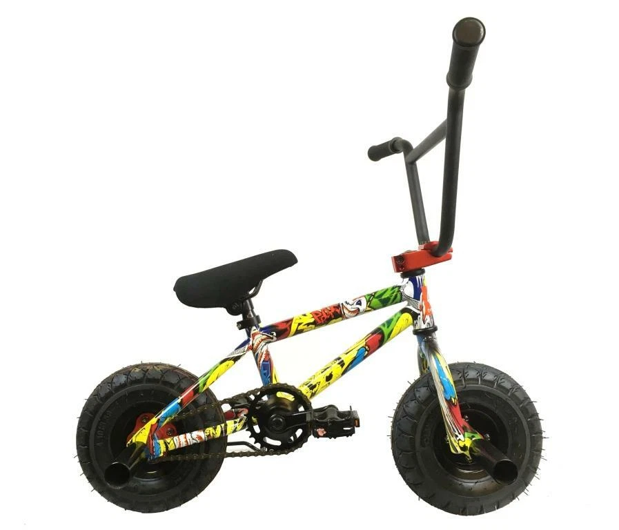 1080 Mini BMX Color Dibujos Animados Nueva Edición Limitada Bicicleta de Cómic Ruedas de 10" - Imagen 1 de 4