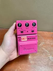 Ibanez DE7 Delay Pink Limited Edition - Picture 1 of 11