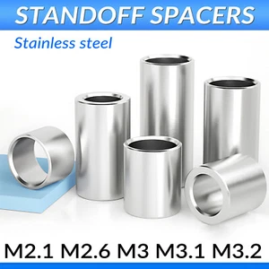 M2.1 - M2.6 - M3.2 Stainless Steel Spacer - Standoff Collar Stand off Spacers - Picture 1 of 6