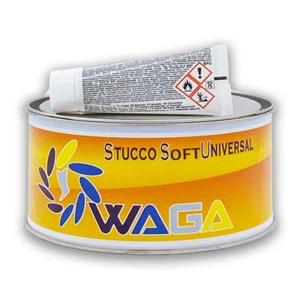 Waga Stucco Metallico Soft Beige 2 Kg + Catalizzatore per Carrozzeria Auto e ... - Foto 1 di 1
